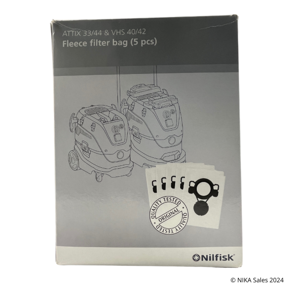 5pk Filter Bag for Nilfisk Attix Vacuum