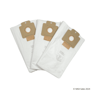 3pk Cloth Dust Bag for Nilfisk Eliminator Pro II Vacuum
