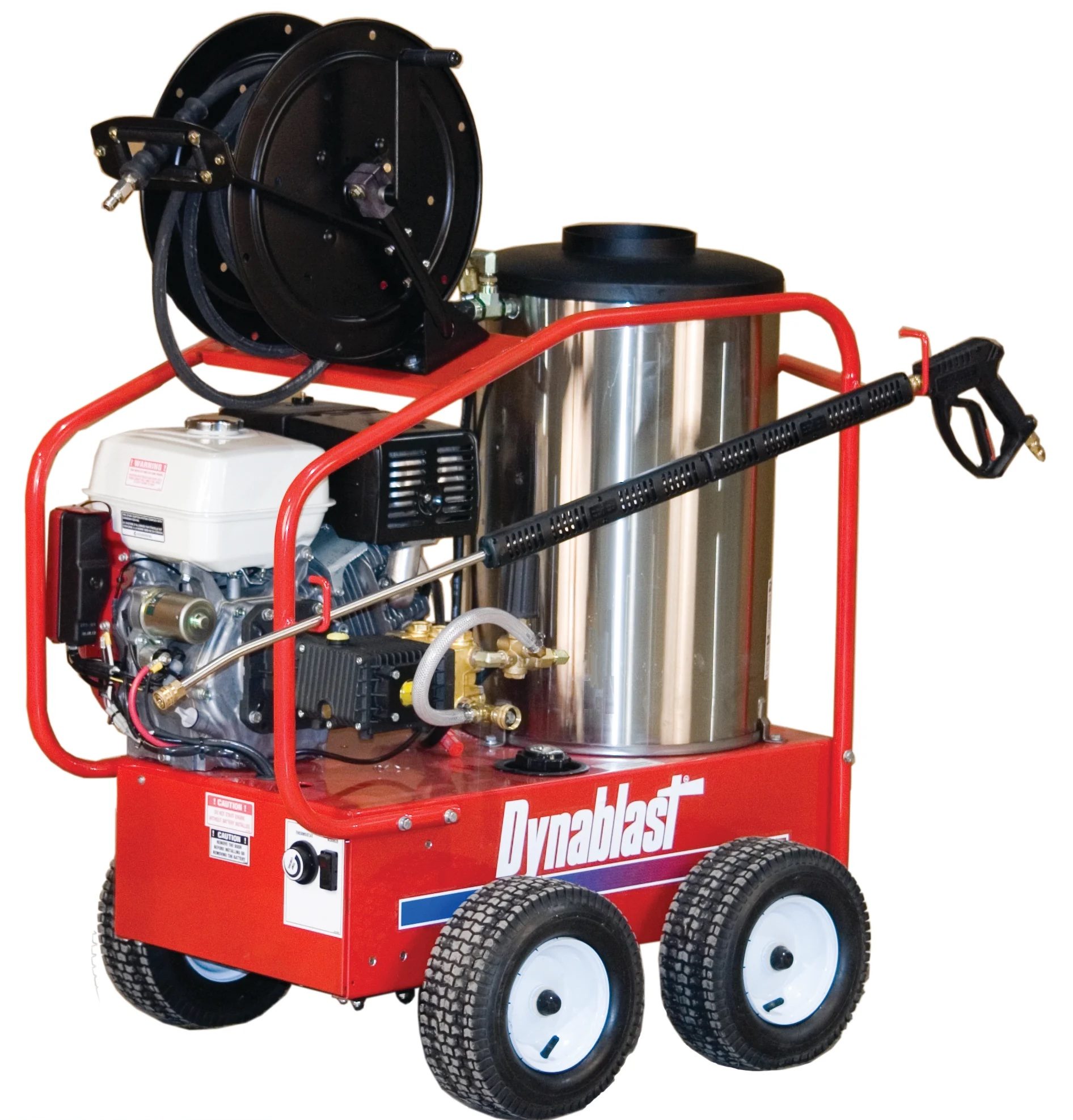 Cold water gas pressure washer