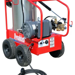 Pressure Washer Dynablast H3025DEF1 Hot Water Pressure Washer 2,500 PSI @ 3 GPM – 5 HP 230 V Electric Motor