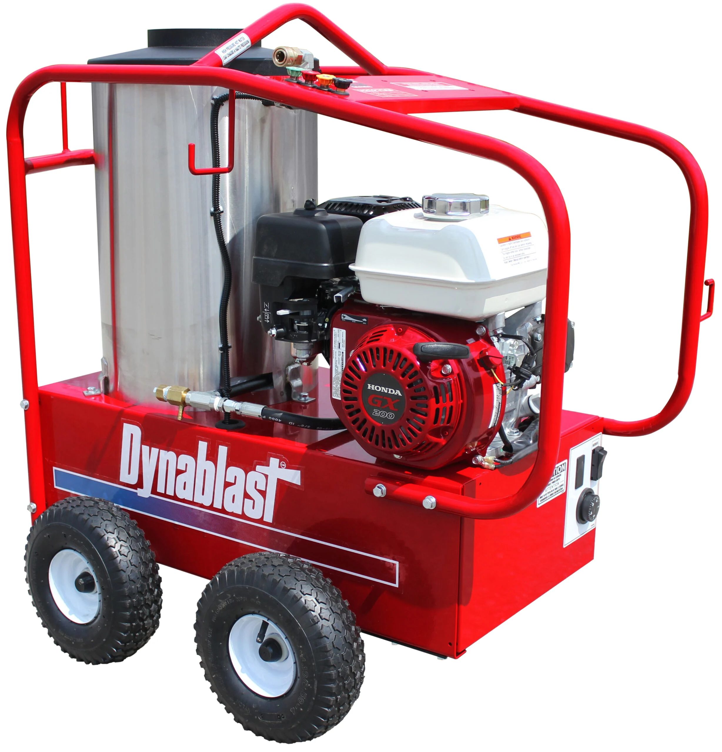 Pressure Washer Dynablast H3025DGF Hot Water Pressure Washer 2,500 PSI @ 3.0 GPM – 6.5 HP Honda GX Gasoline Engine