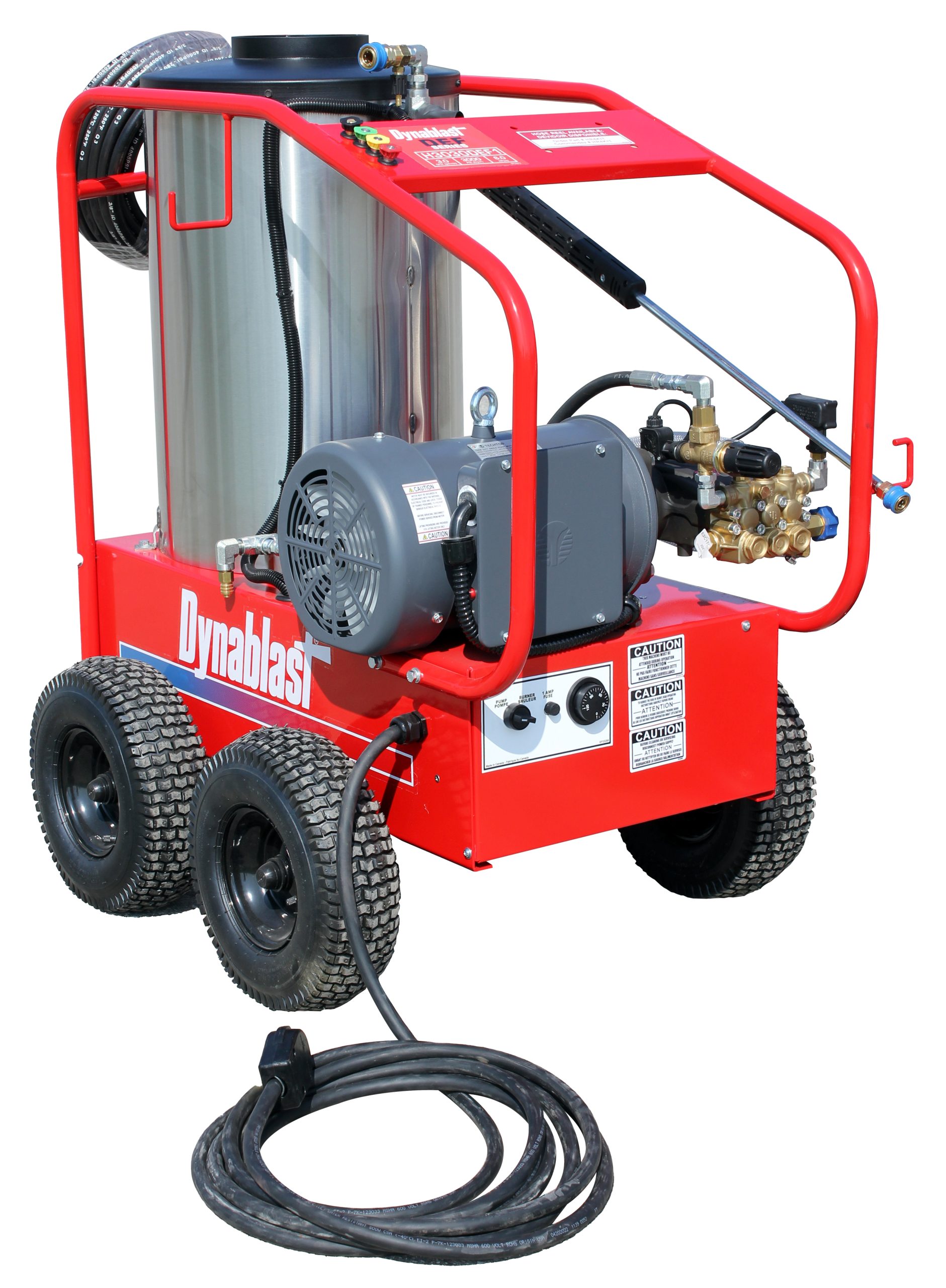 Pressure Washer Dynablast H4035DGFB Hot Water Pressure Washer 3,500 PSI @ 4 GPM – 14 HP Vanguard 400 Series Gasoline Engine