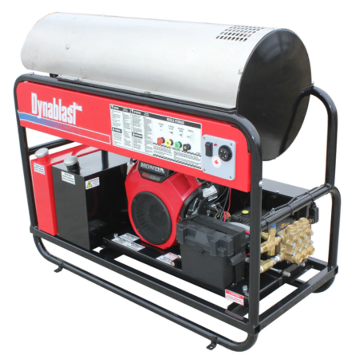 Pressure Washer Dynablast HDC5035BGFH Hot Water Pressure Washer 3,500 PSI @ 5.0 GPM – 20 HP Honda GX630 Gasoline Engine